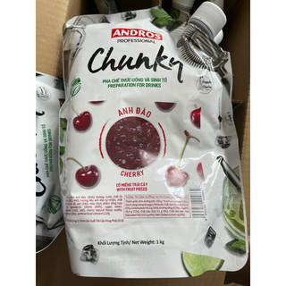 Mứt trái cây pha chế Chunky Cherry túi 1kg