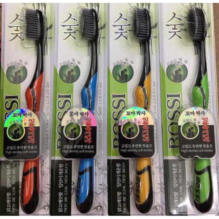 Bàn Chải Đánh Răng Than Tre Hàn Quốc, Bàn Chải Đánh Răng BOSSI