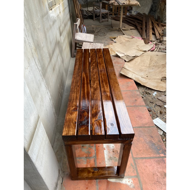 Băng Ghế Dài Gỗ Dày 4.5cm