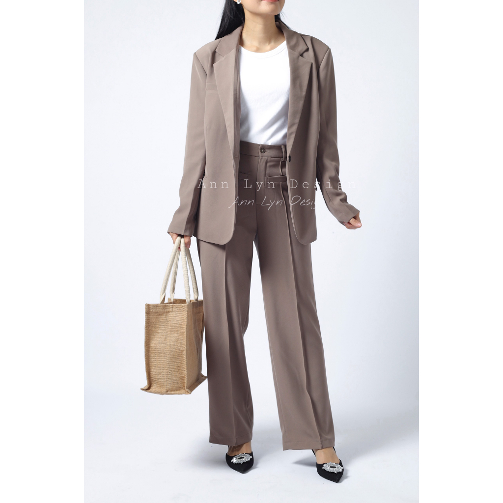 Áo blazer túi nắp Áo vest Hàn Quốc