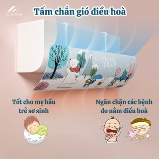 Tấm chắn gió điều hoà, tấm chuyển đổi hướng gió điều hoà, máy lạnh bảo vệ sức khoẻ gia đình.