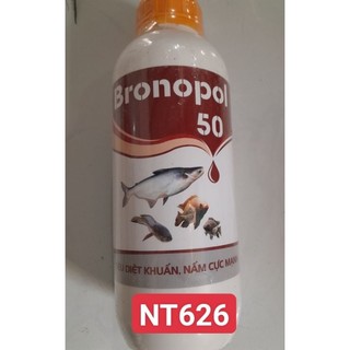 Bronopol 50 - Tieu diet khuẩn, nấm cực mạnh trên Lươn, Cá, Ếch, Tôm