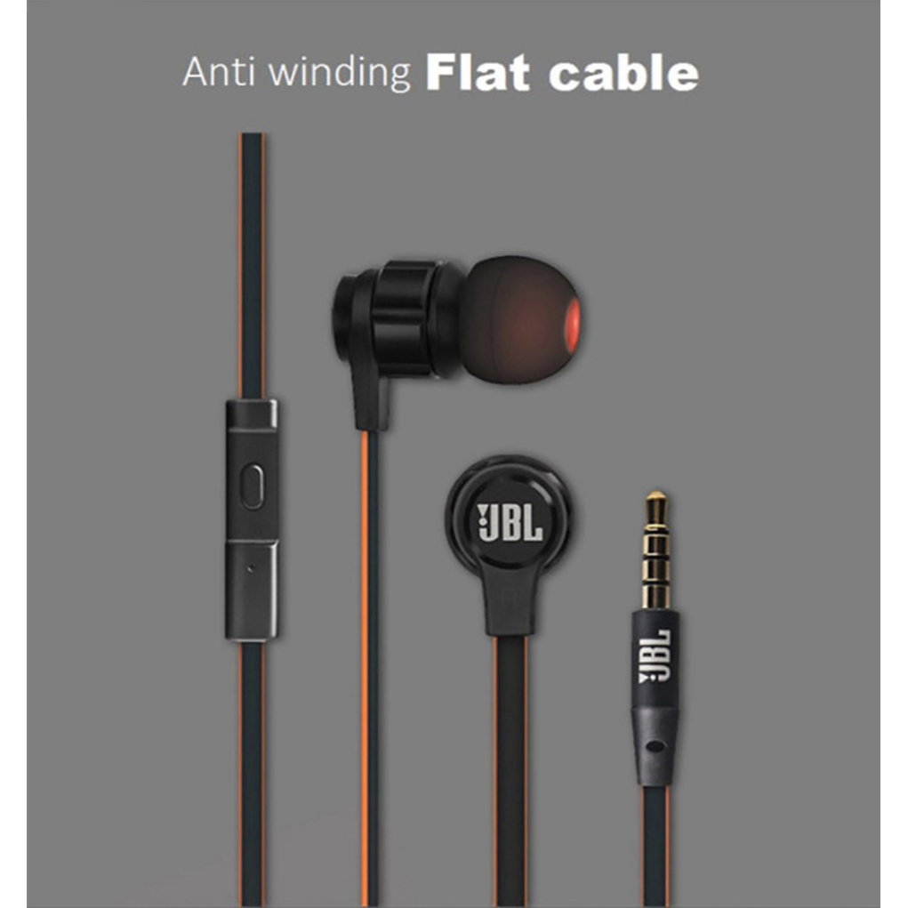 Tai nghe JBL T180A HIFI âm thanh trầm chất lượng cao cấp 100% Hàng chính hãng