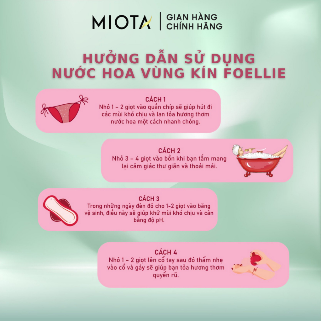 Nước hoa vùng kín Foellie Eau De Inner Perfume 5ml