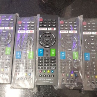 Remote điều khiển tivi sharp các loại RM-L1346, RM-L1046, RM-L1238. Bảo hành 12 tháng.