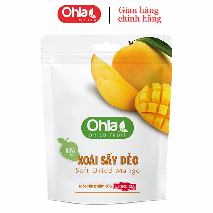 Xoài sấy dẻo Ohla 500gr (túi mới)