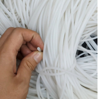 Ron silicon tròn ống silicon đặc phi 1, 1.5, 2, 2.5, 3, 3.5 mm