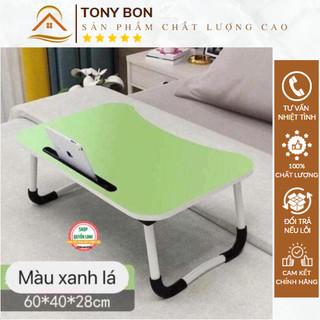 Bàn học gấp gọn thông minh có khe cắm ipad điện thoại