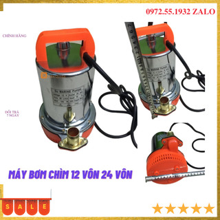 Bơm chìm 12v( vỏ inox) loại sịn đủ công xuất