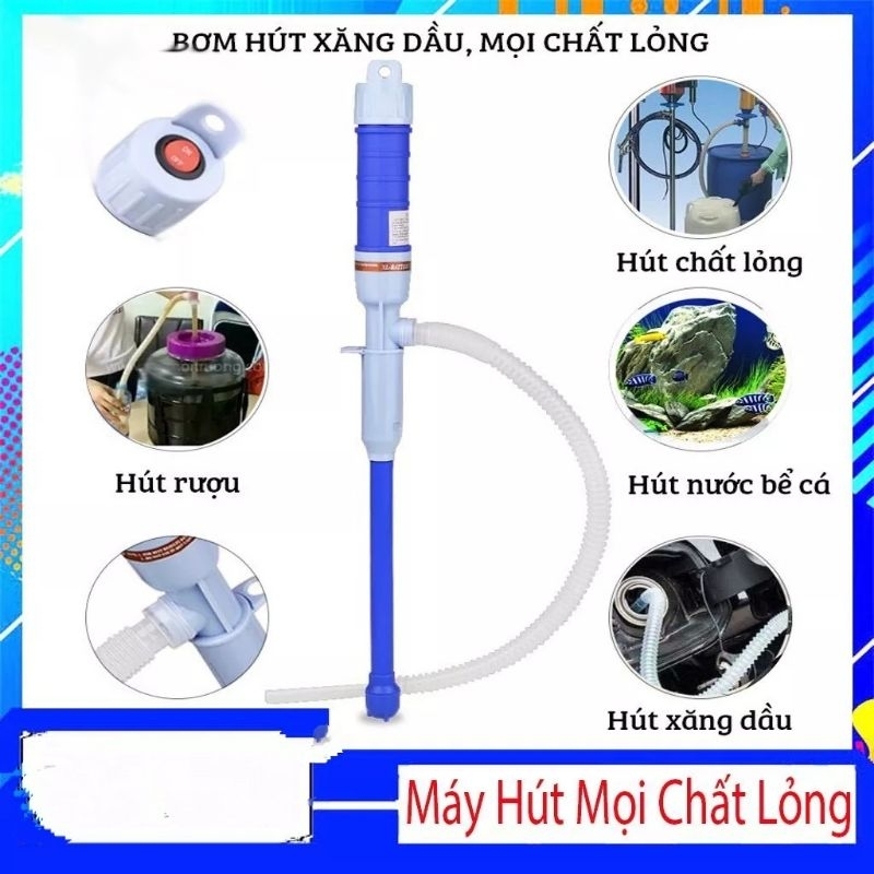 MÁY HÚT MỌI CHẤT LỎNG SỬ DỤNG PIN