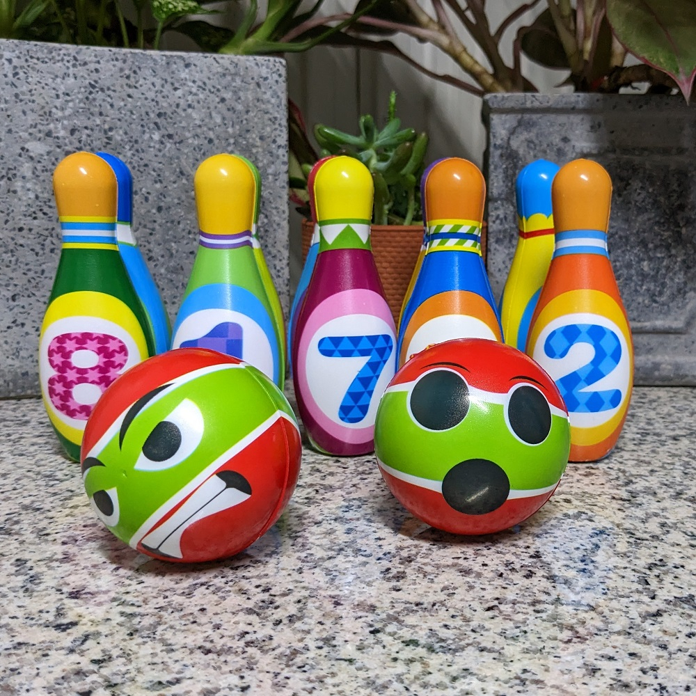 Bộ đồ chơi bowling set 10 chi tiết cho bé BABYPLAZA UL222502