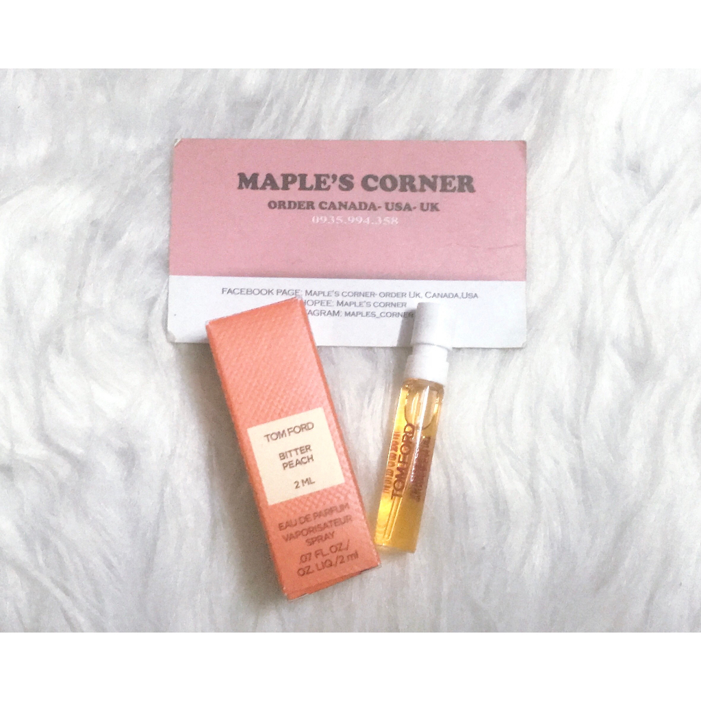 Vial nước hoa Tom Ford Bitter Peach