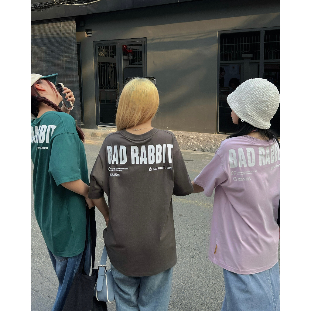 Áo Thun Nam Nữ Bad Rabbit Daily Tee - Local Brand Chính Hãng