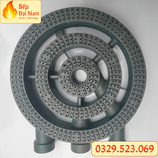 Họng bếp ga công nghiệp Hàn Quốc, họng 3 vòng lửa cho bếp hầm