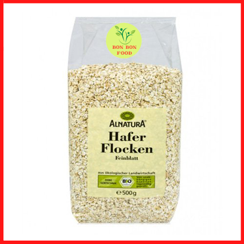 Yến mạch cán dẹt hữu cơ nhập Đức 500Gr