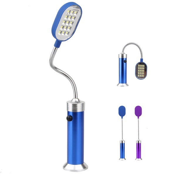 Đèn 15 bóng led đứng siêu sáng , hút hít nam châm dẻo uốn cong