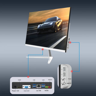 Bộ máy tính all in one KIWI AIO 24SS ( i3 10100, i5 10400, i7 10700, Ram 16G, SSD 512G) màn hình 27 inch, 2K