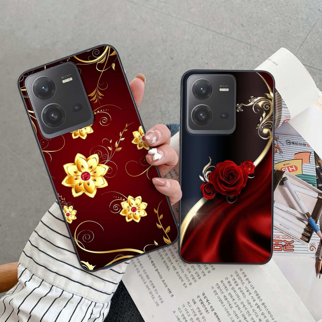 Ốp lưng Vivo V25 5G / V25e / V25 Pro in hình hoa siêu đẹp - Doremistorevn