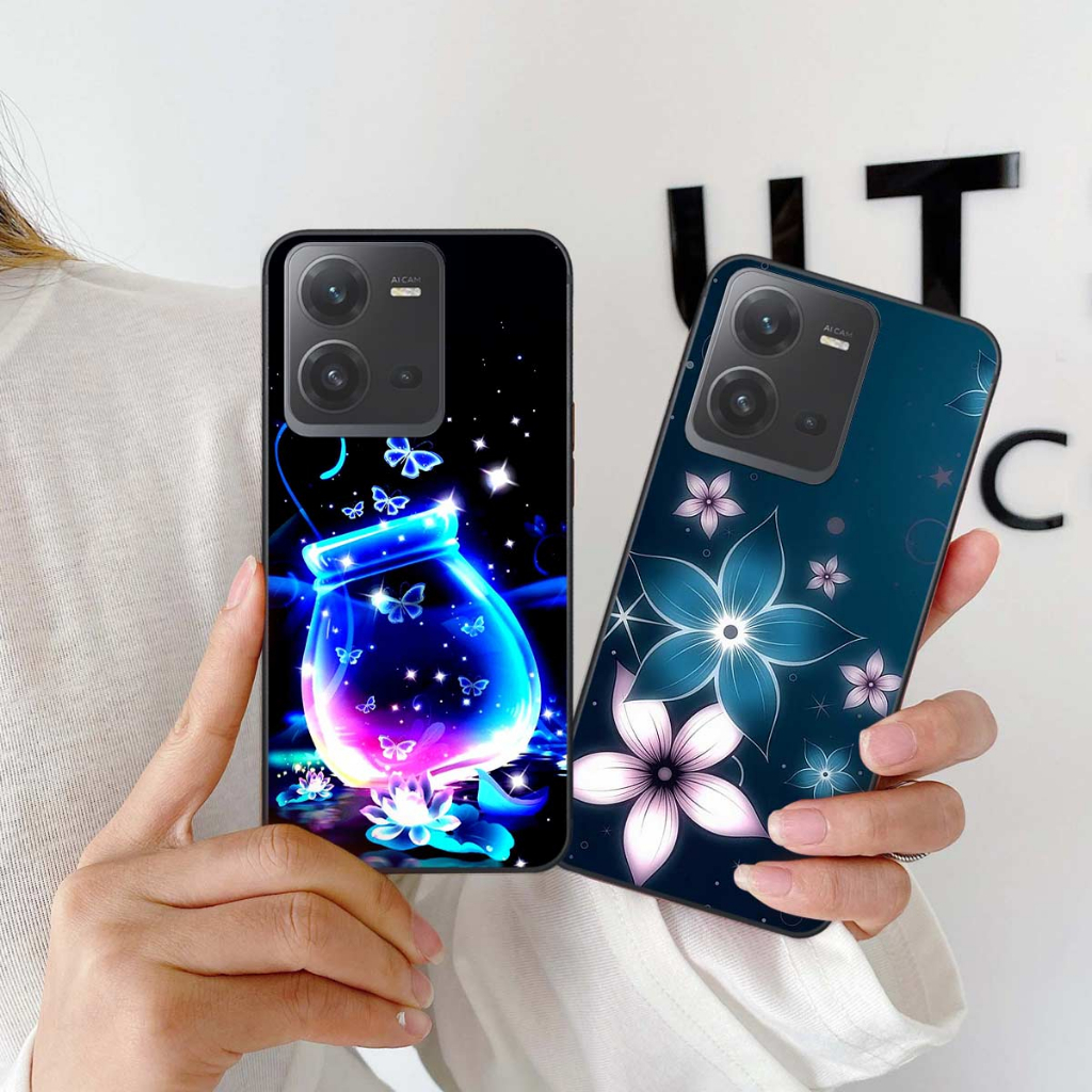 Ốp lưng Vivo V25 5G / V25e / V25 Pro in hình hoa siêu đẹp - Doremistorevn