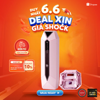 Máy triệt lông lạnh Nanotime B65pro nhà HT Beauty, máy triệt trẻ hóa da công nghệ IPL, triệt đầu đá lạnh Sapphire