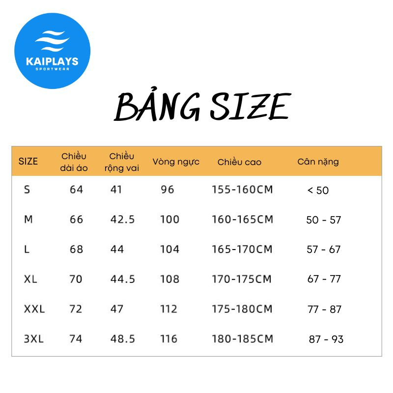 Áo thể thao nam chạy bộ, tập gym, Áo thun nam cổ tròn big size cao cấp chơi cầu lông, bóng chuyền KAIPLAYS KP028