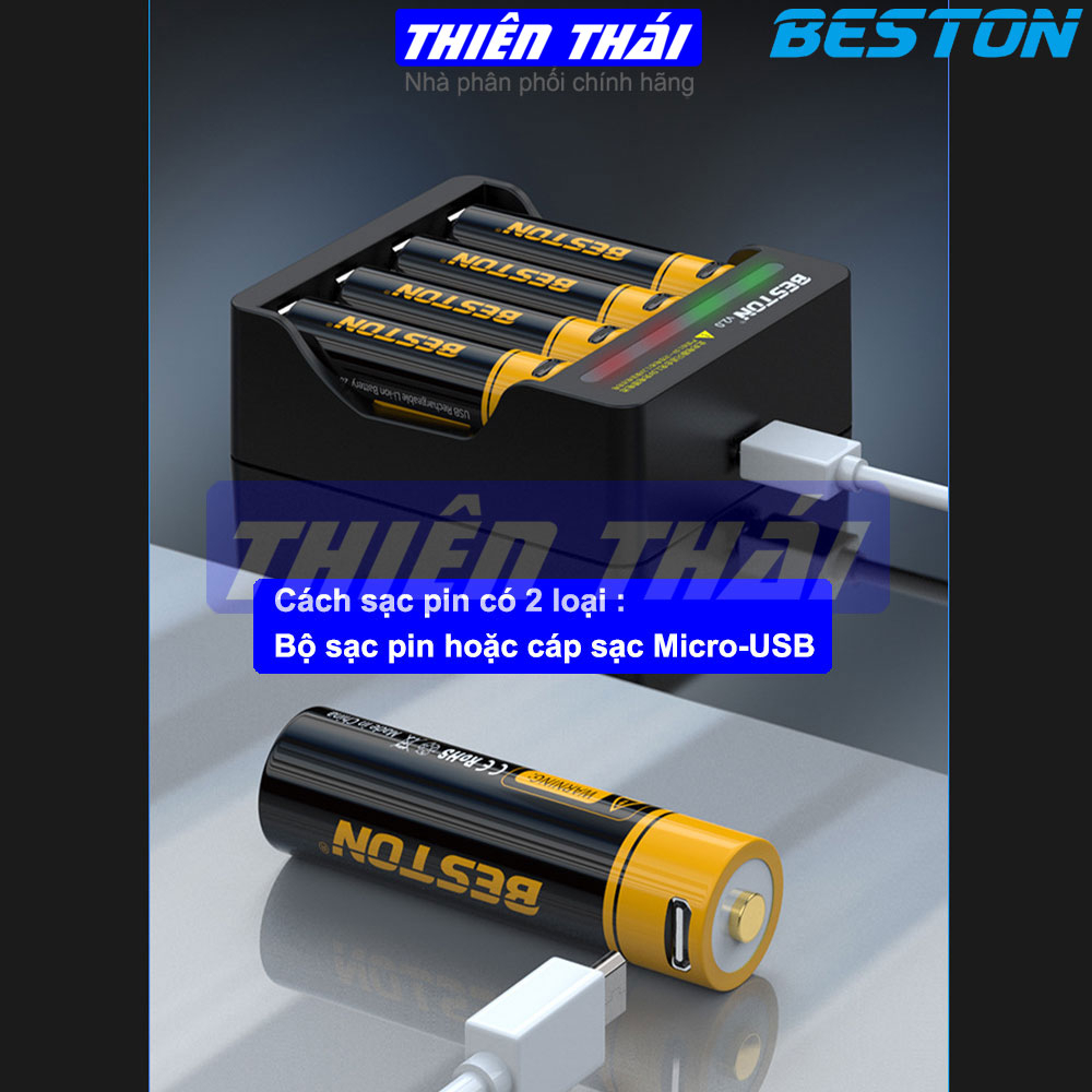Pin sạc BESTON,pin sạc USB AA 2AM-92,2AM-75,AAA 3AM-28,pin sạc Li-ion AA,pin sạc 1.5V,AA 3500mWh,AA 2800mWh,AA 1000mWh