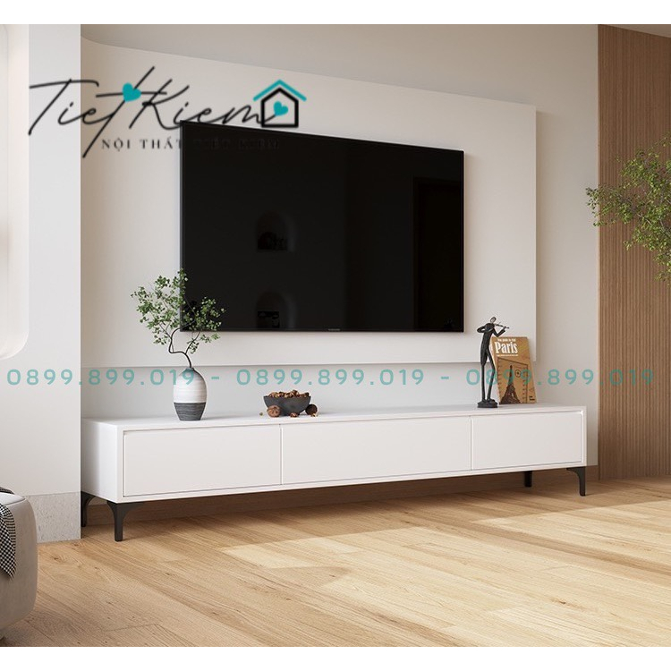 Kệ ti vi để sàn hiện đại gỗ công nghiệp dùng làm kệ tivi phòng khách Nội Thất Tiết Kiệm đã lắp sẵn freeship HCM K222899