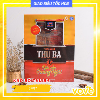 Khô bò thu ba quảng ngãi sợi 500gr