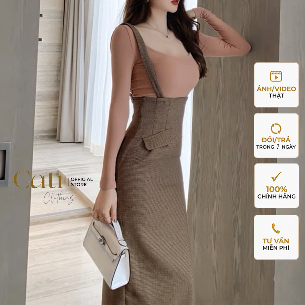 Yếm dạ cati 2 màu siêu xinh A2175