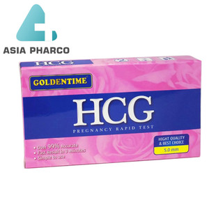 Que thử thai hcg goldentime thử thai nhanh chóng chính xác 99.9%