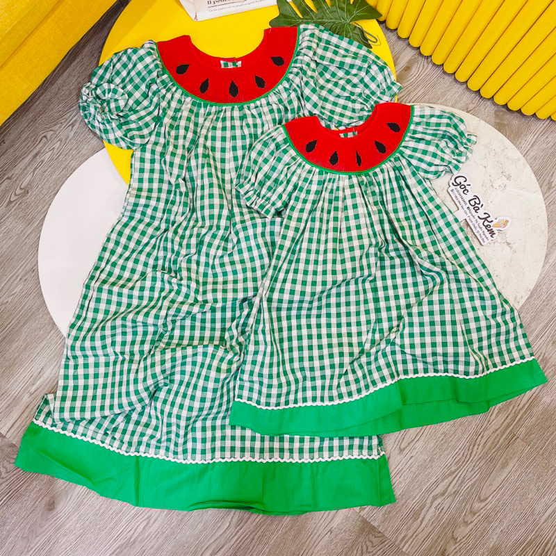 Đầm dưa hấu 🎀