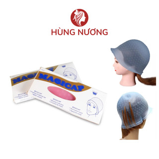 Mũ Gẩy Light Silicon Kèm Que Gẩy, Tạo Mái Tóc Nhuộm Các Màu Sành Điệu Và Độc Đáo, Dụng Cụ Nhuộm Tiện Lợi, Độ Đàn Hồi Tốt