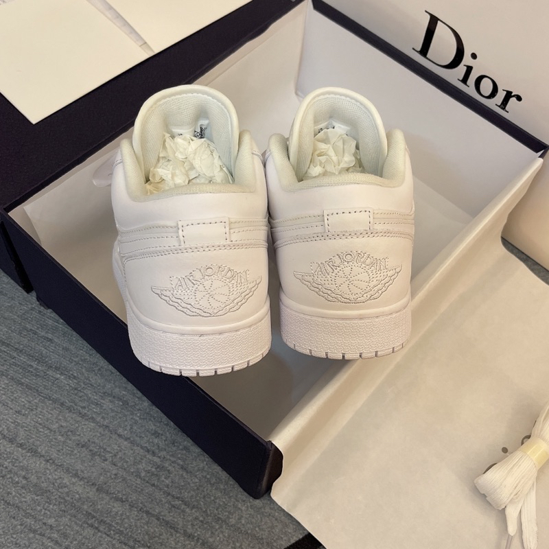 GIÀY J’D1 LOW QUILTED WHITE BEST QUALiTY SC
