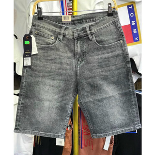 Quần short jean nam ngắn xám trơn cao cấp đẹp mẫu mới,chất jean co giãn tốt from vừa