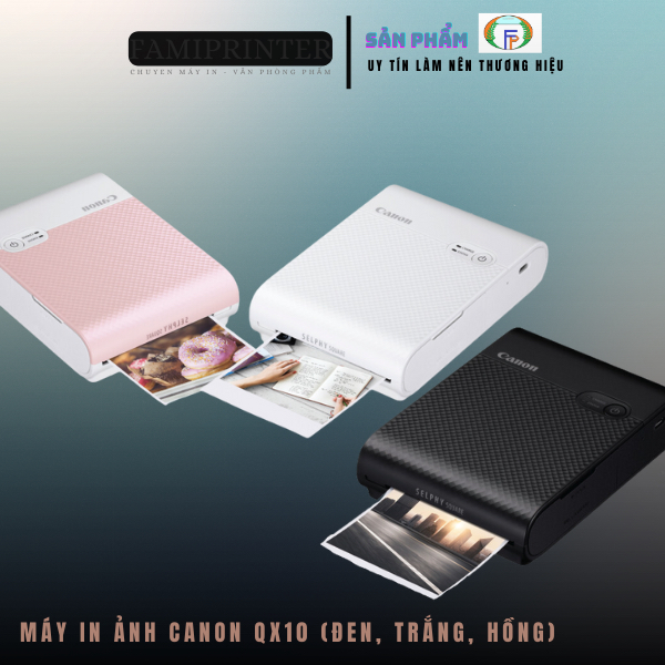 Máy in ảnh Canon selphy QX10 máy in ảnh mini tiện lợi cầm tay nhỏ gọn