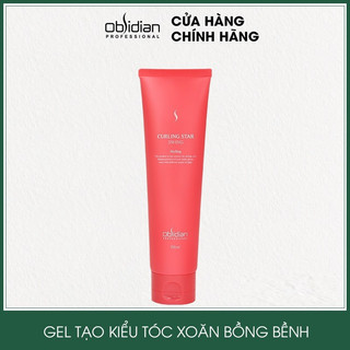 GEL TẠO KIỂU TÓC UỐN XOĂN BỒNG BỀNH OBSIDIAN CURLING STAR 2 - SWING 150ml