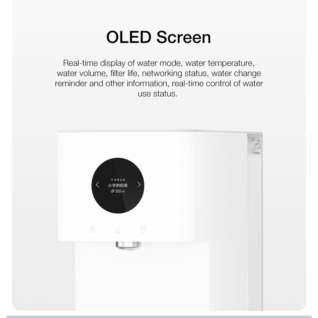 Máy lọc nước kiêm đun nước nóng siêu tốc để bàn thông minh Xiaomi 5L MRH112