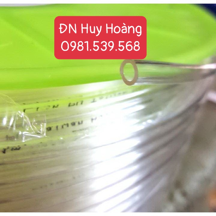50M 8LI- DÂY HƠI PU KHÍ NÉN LION TRẮNG TRONG ỐNG 5*8MM