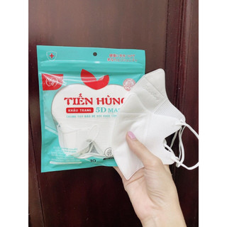  Khẩu Trang 5D Thùng 100 cái Kháng Khẩu Tiến Hùng 
