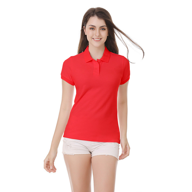 Áo thun polo nữ vải thun cá sấu có cổ thời trang Everest