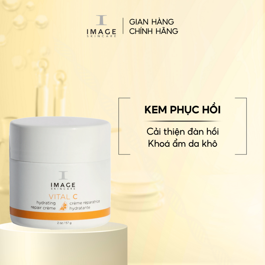 Kem dưỡng làm dịu da Image Skincare Vital C Hydrating Repair Creme 57g