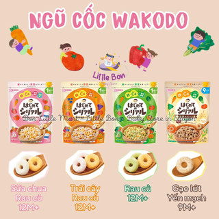 Ngũ cốc WAKODO Nhật cho bé 9/12M+ bay air