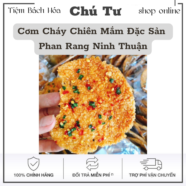 Cơm Cháy Chiên Mắm Đặc Sản Phan rang ninh thuận