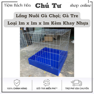 Lồng nuôi gà chọi; gà tre ⚡ hàng đẹp⚡ chuồng gà loại 1m x 1m x 1m