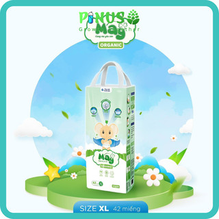 Tã Bỉm Quần May M58/L54/XL50/XXL46, MẸ BÉ PINUS, Tã Bỉm Mỏng Nhẹ Siêu Thoáng Chống Hăm Cho Bé