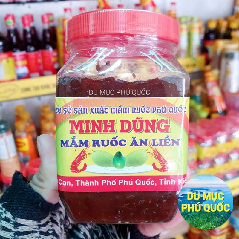 Mắm Ruốc Ăn Liền Minh Dũng Phú Quốc - hủ 400g