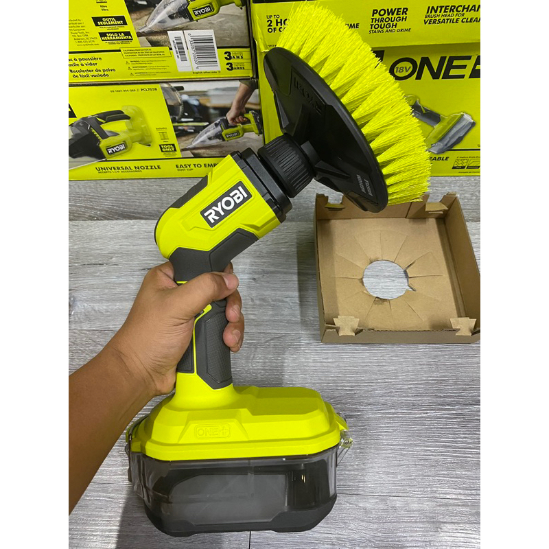 Chà sàn pin Ryobi 18v
