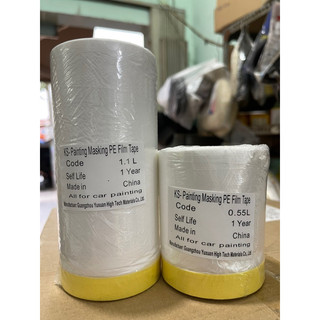 Combo nilon che chắn bụi thi công, che sơn phủ ô tô