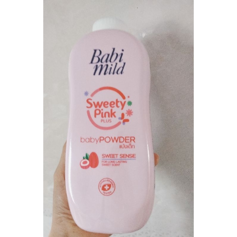Phấn thơm Babi Mild Thái Lan 380gr