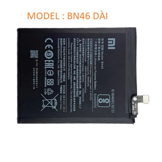 Pin xiaomi bn46 dài cho máy điện thoại xiaomi redmi note 8